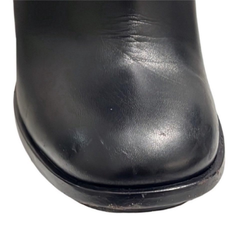 Gucci Black Leather Lifford Riding Boots Size 37.5 - Picture 7 of 11